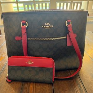 Coach Tote and Wallet